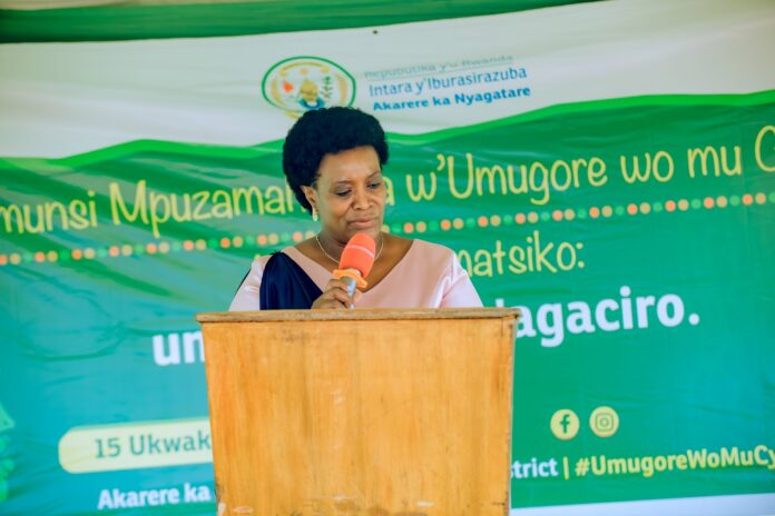 Hon. Minister Mrs. Uwimana Consolee